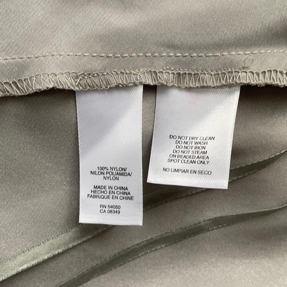 Nine West silver sequin dress. Size 4. - Picture 8 of 10